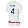 Virallinen Fanipaita Ranska Raphael Varane 4 Vieraspelipaita MM-Kisat 2022 - Miesten